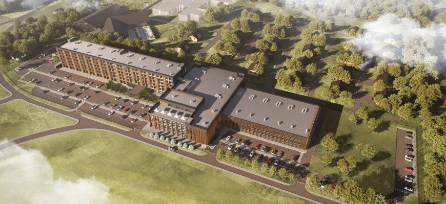 В Подмосковье продолжается строительство курорта Dmitrov Golf Resort
