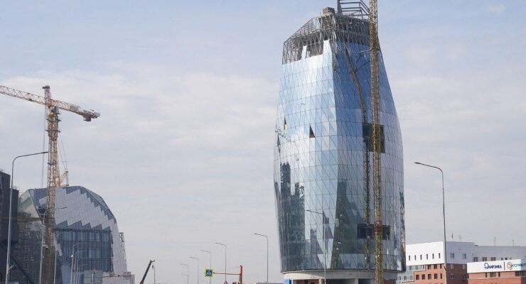 В Кемерово продолжается строительство пятизвездочного отеля