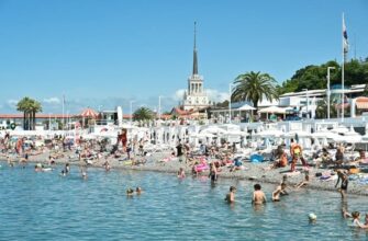 Средняя загрузка средств размещения Сочи превысила 80%