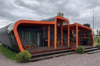 В Ленобласти открыли модульный отель для автотуристов