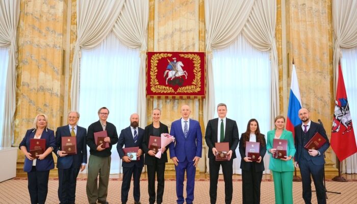 В Москве наградили представителей туристической отрасли