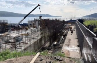 В Магадане возводят новую гостиницу с видом на Нагаевскую бухту